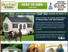 Tablet Screenshot of highpointdev.com